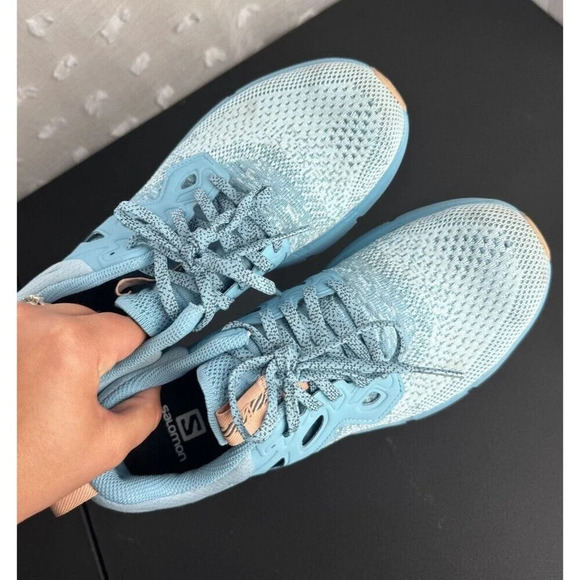 Salomon Womens Predict Soc 2 Crystal Blue Size 9 - Picture 11 of 12